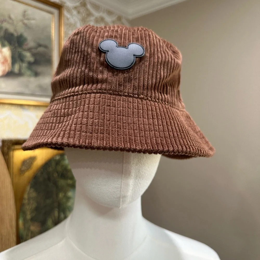 H&M Disney Brown Corduroy Kids Bucket Hat